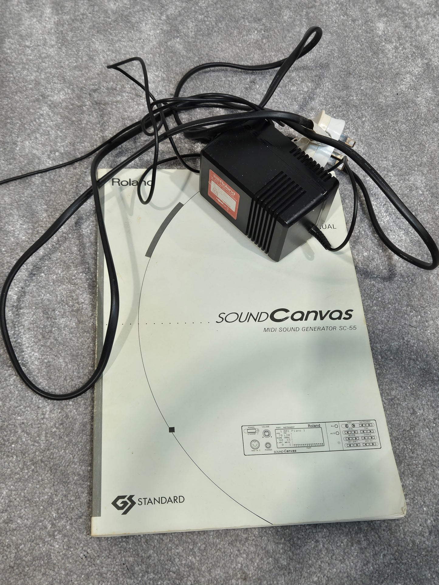 Roland SC-55 Sound Canvas - MIDI, GS Sound Module