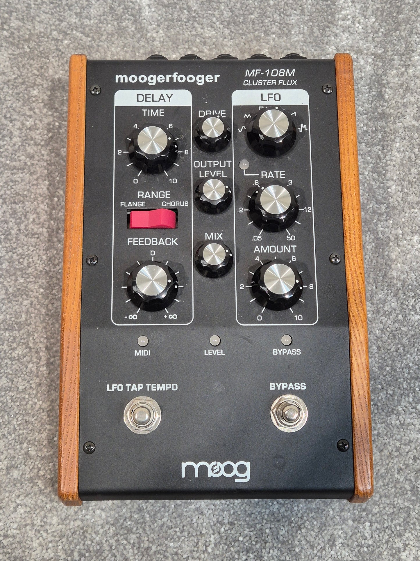 Moog Moogerfooger MF-108M Cluster Flux - Modulation and Effects Pedal