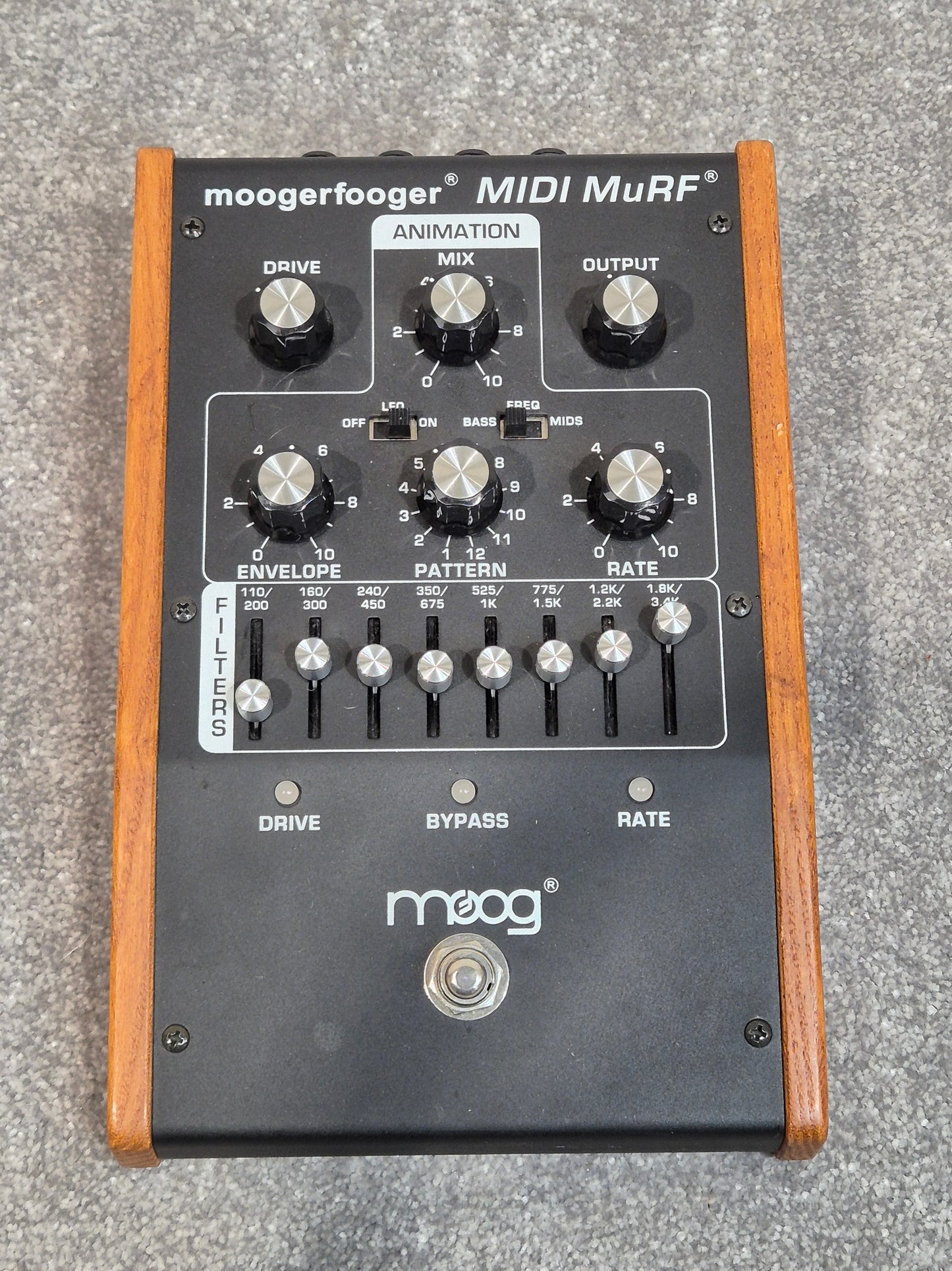 Moog Moogerfooger MF-105M MIDI MuRF - Filter Effects Pedal