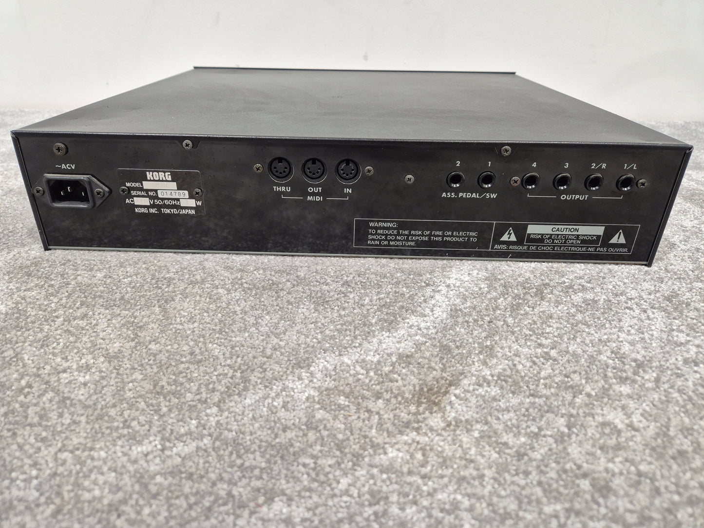 Korg M1R - Rackmount Workstation Synthesizer