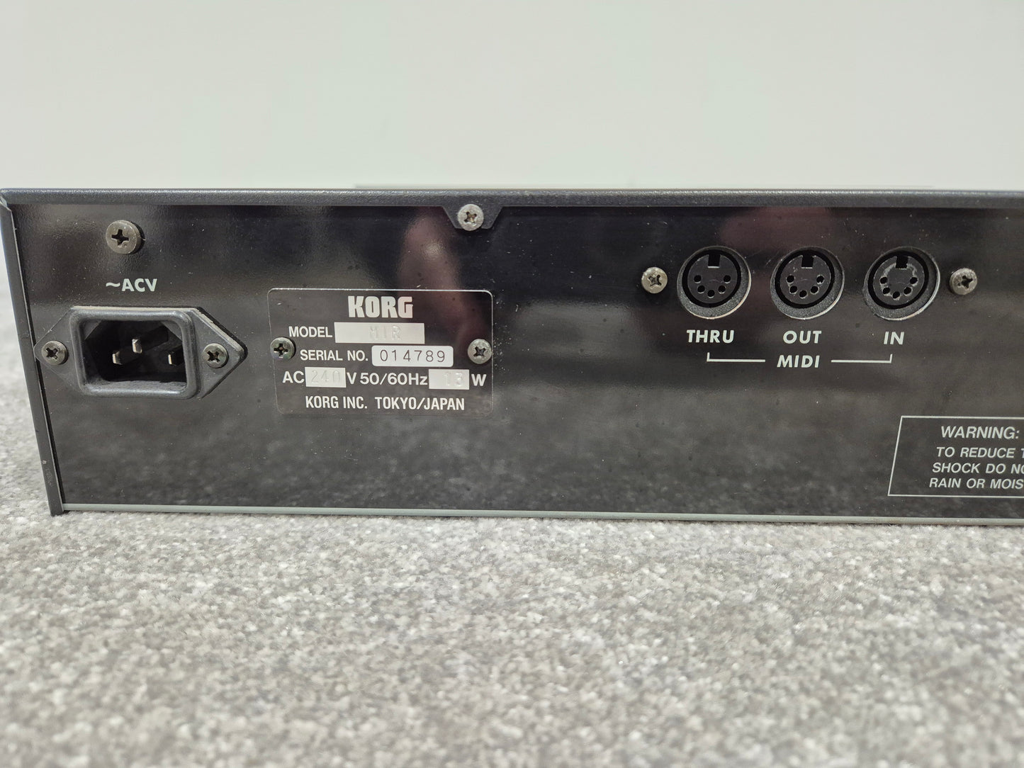 Korg M1R - Rackmount Workstation Synthesizer