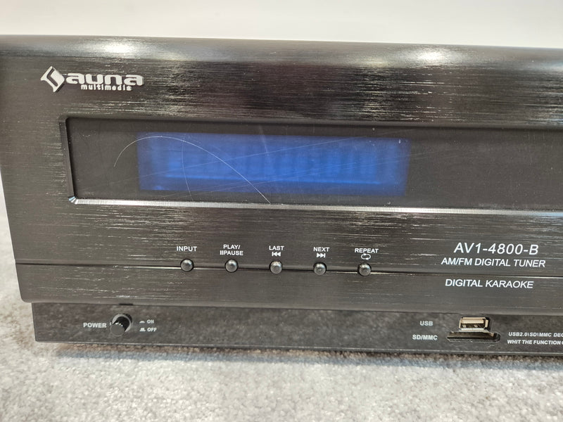 Auna AV1-4800 - 5.1 Surround Sound System Amplifier w/ Original Box - image 2