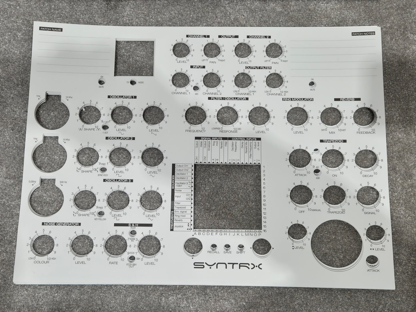 Erica Synths SYNTRX - Analog Synthesizer - Open Box New