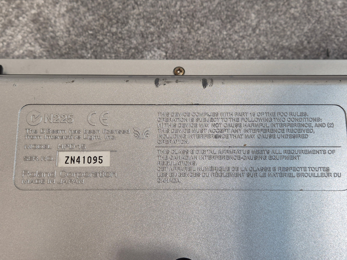Roland HandSonic HPD-15 - Electronic Hand Percussion Multipad