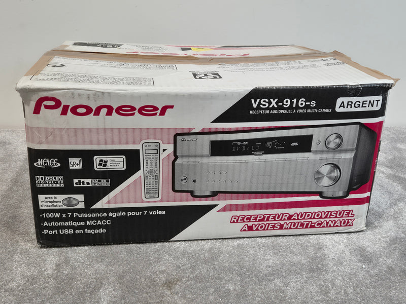 Pioneer Vsx 916s AV Receiver - 7.1 Channels, Dolby Digital - Excellent w/ Original Box - image 12
