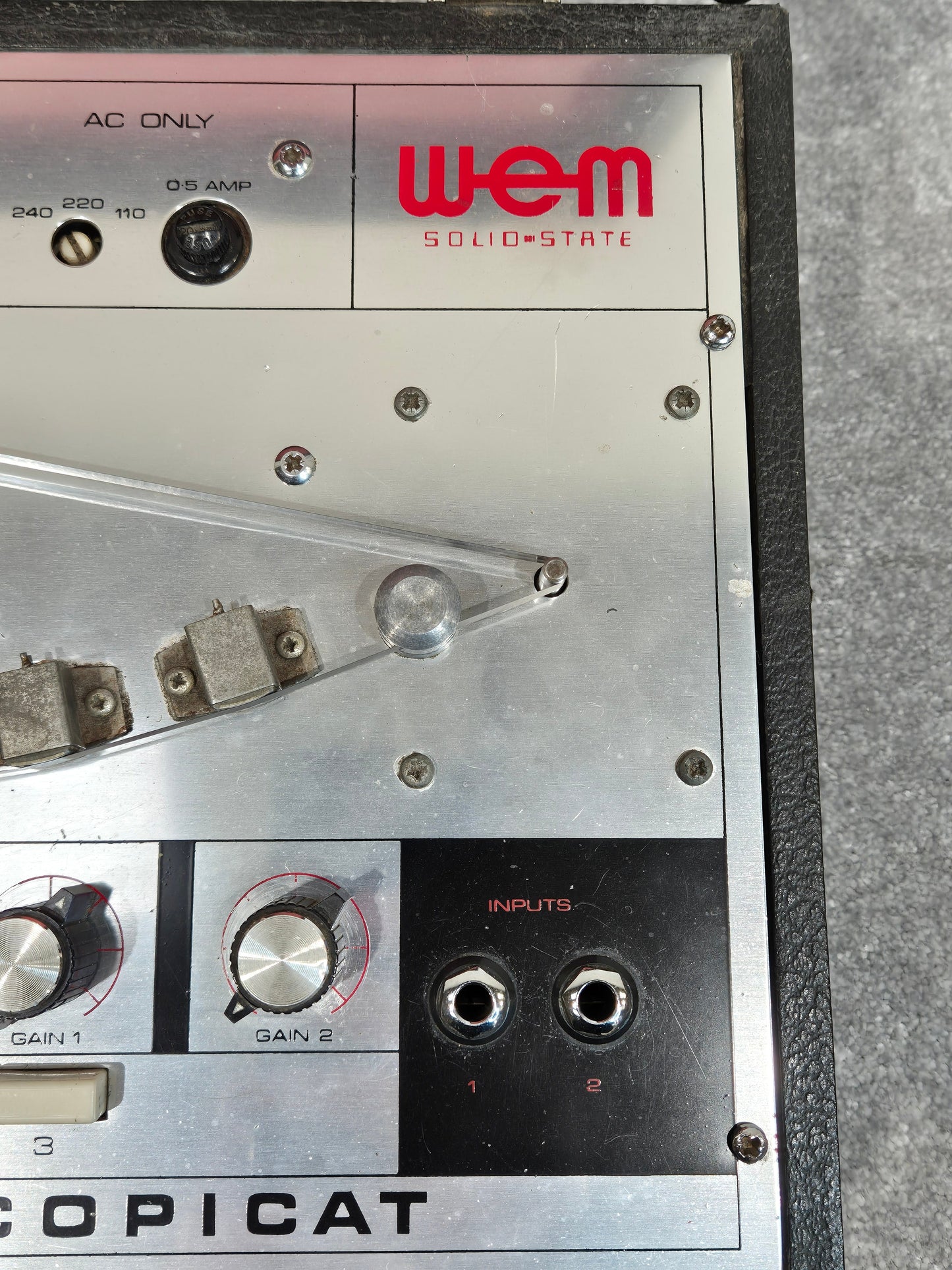 Watkins Copicat - Compact Tape Delay Effects Unit w/ Case