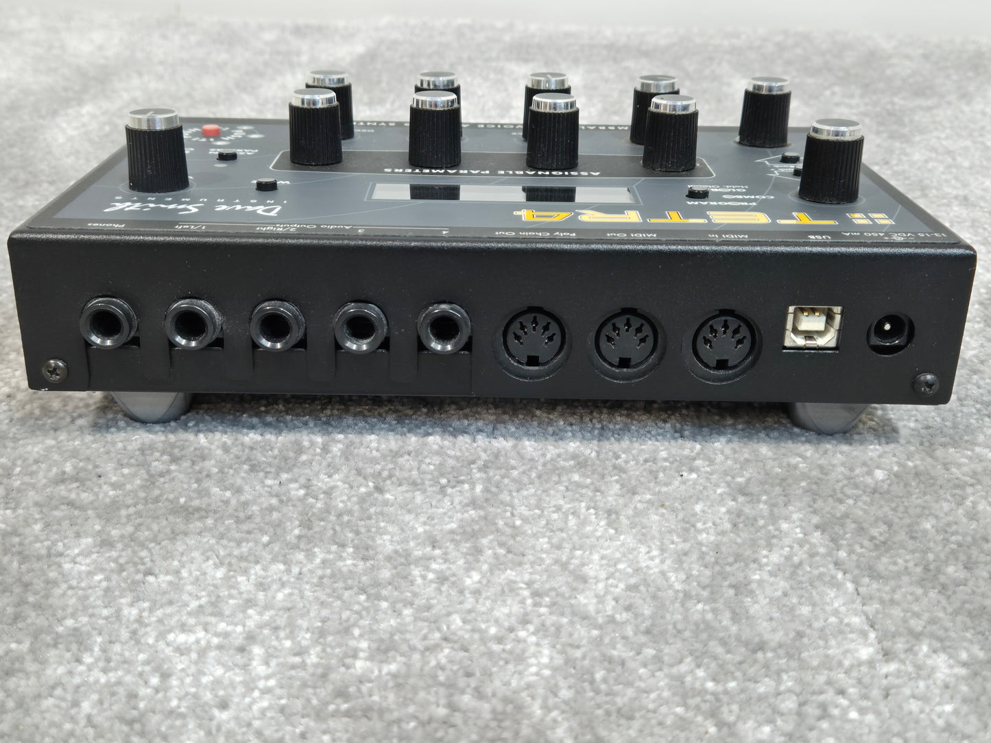Dave Smith Tetra Synth - Analog Poly Synthesizer w/ Original Power Supply