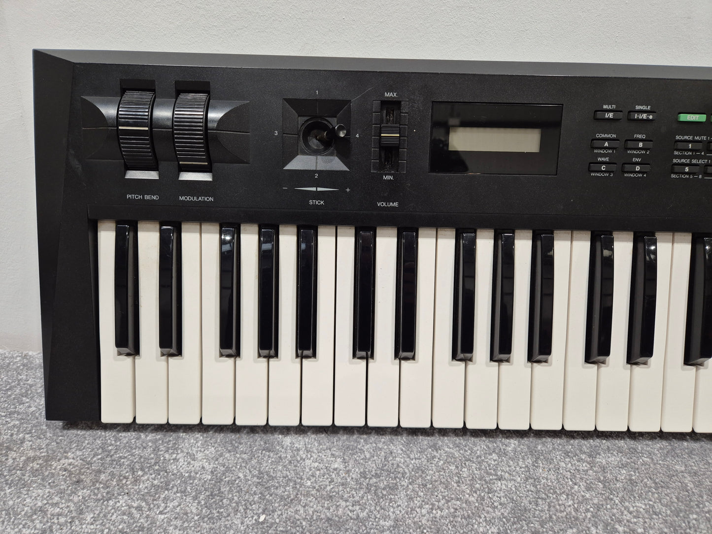 Kawai K1 - 61-key Synthesizer Keyboard Manufactured in 1988 w/ Flight Case
