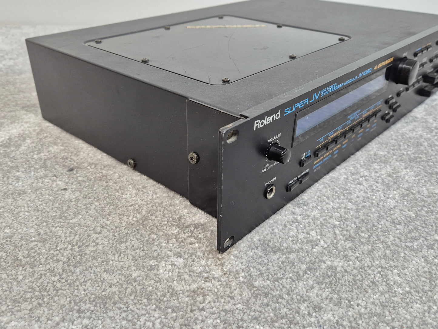 Roland JV-1080 - Sample-Based Synthesizer/Sound Module w/ Manual