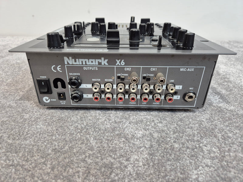 Numark X6 DJ Controller - 4-Channel, Touch-Sensitive Jog Wheels - Very Good w/ Power Supply - image 6
