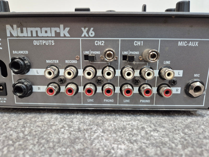 Numark X6 DJ Controller - 4-Channel, Touch-Sensitive Jog Wheels - Very Good w/ Power Supply - image 7