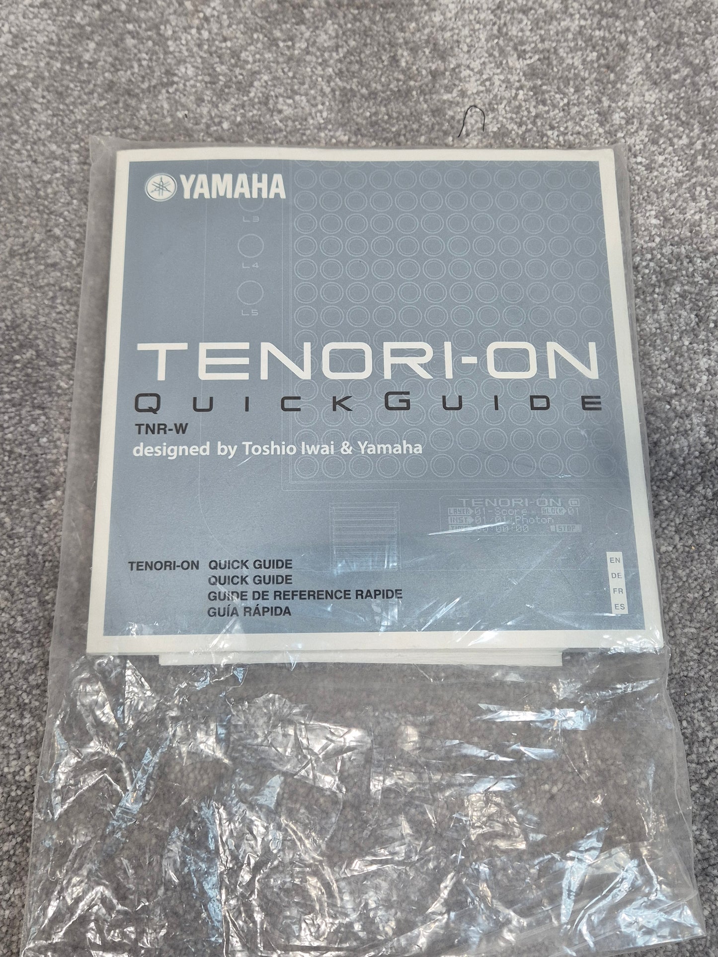 Yamaha Tenori-On - Sequencer Synthesizer w/ 2GB SD Card and Power Supply (Spares or Repairs)