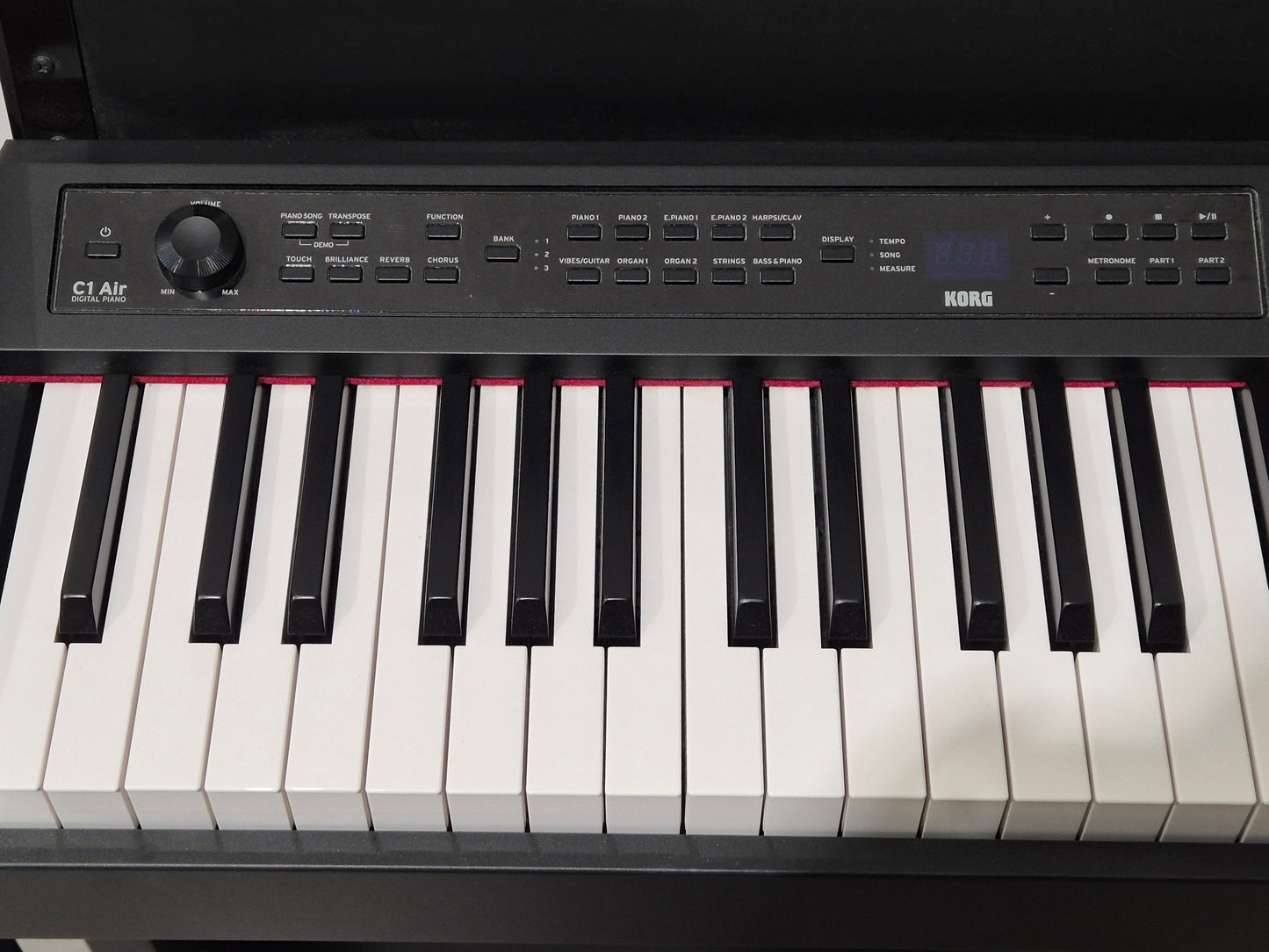 Korg C1 Air - Compact 88 Weighted Key Digital Piano w/ Original Power Cable