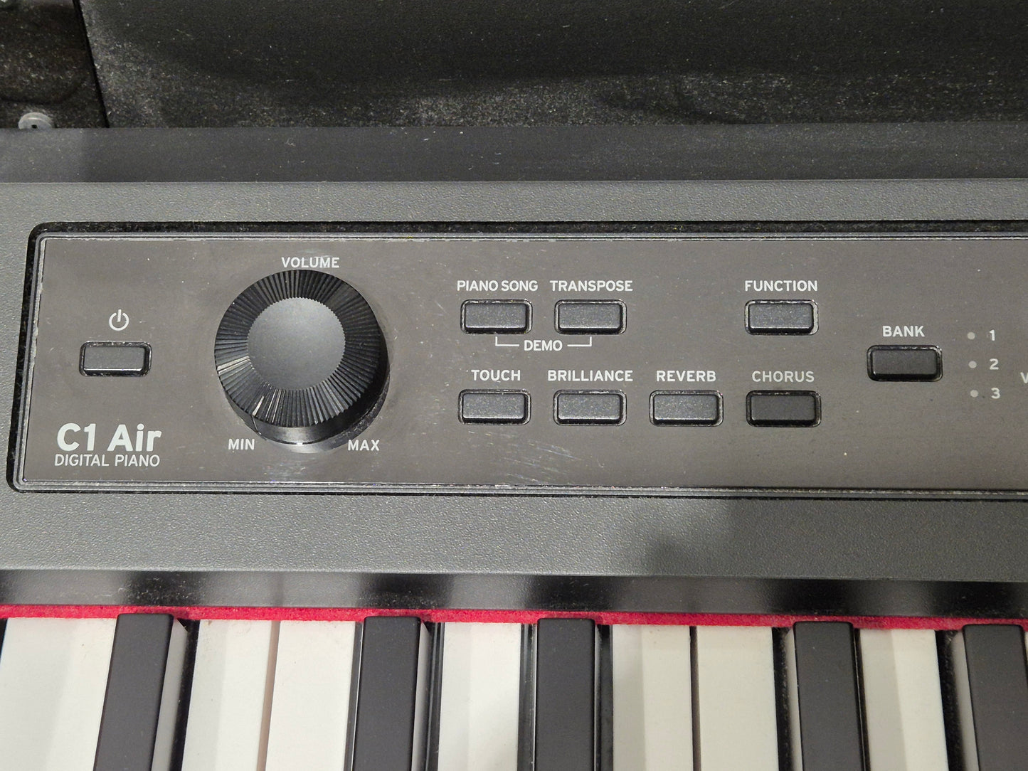 Korg C1 Air - Compact 88 Weighted Key Digital Piano w/ Original Power Cable