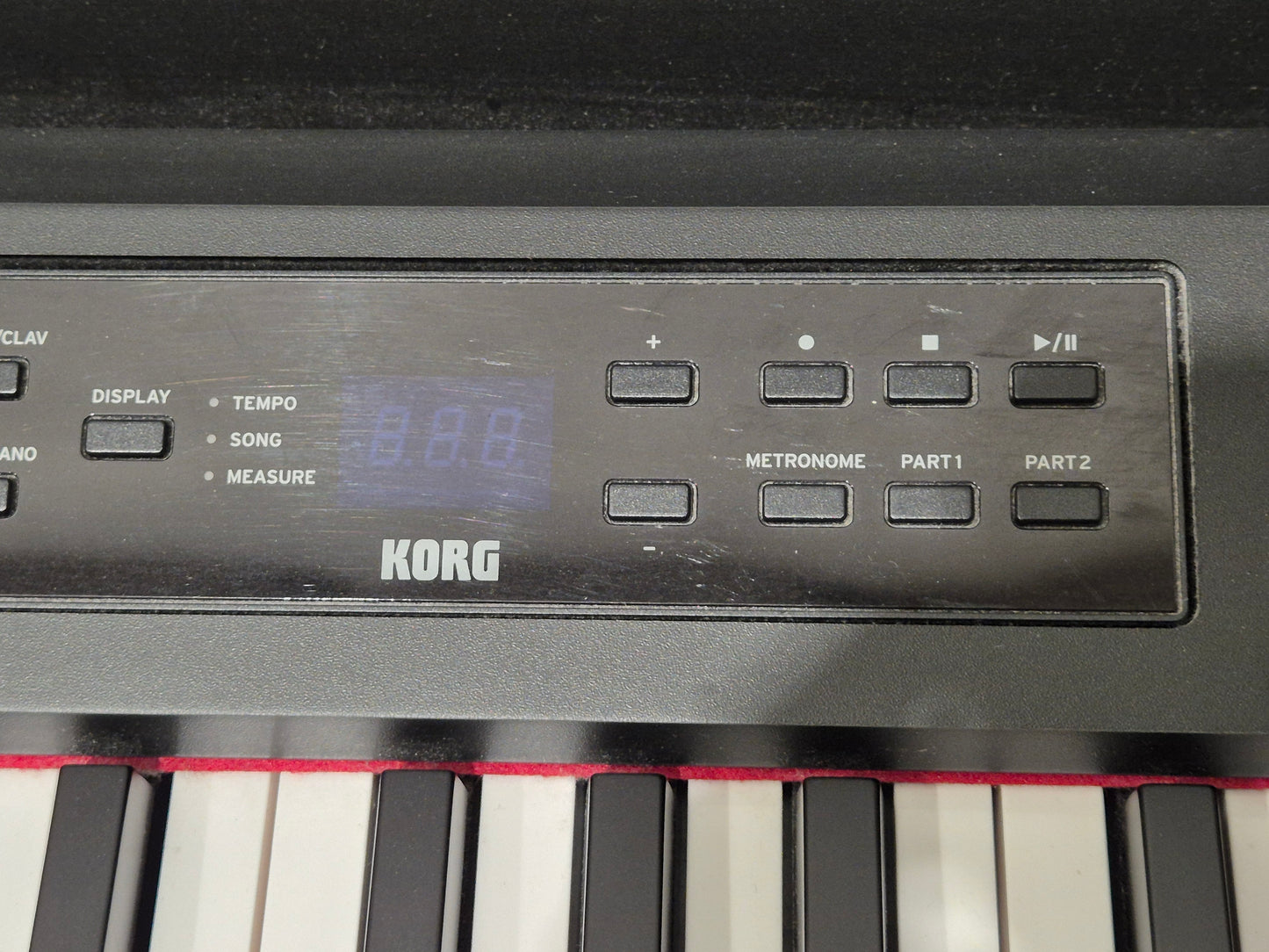 Korg C1 Air - Compact 88 Weighted Key Digital Piano w/ Original Power Cable