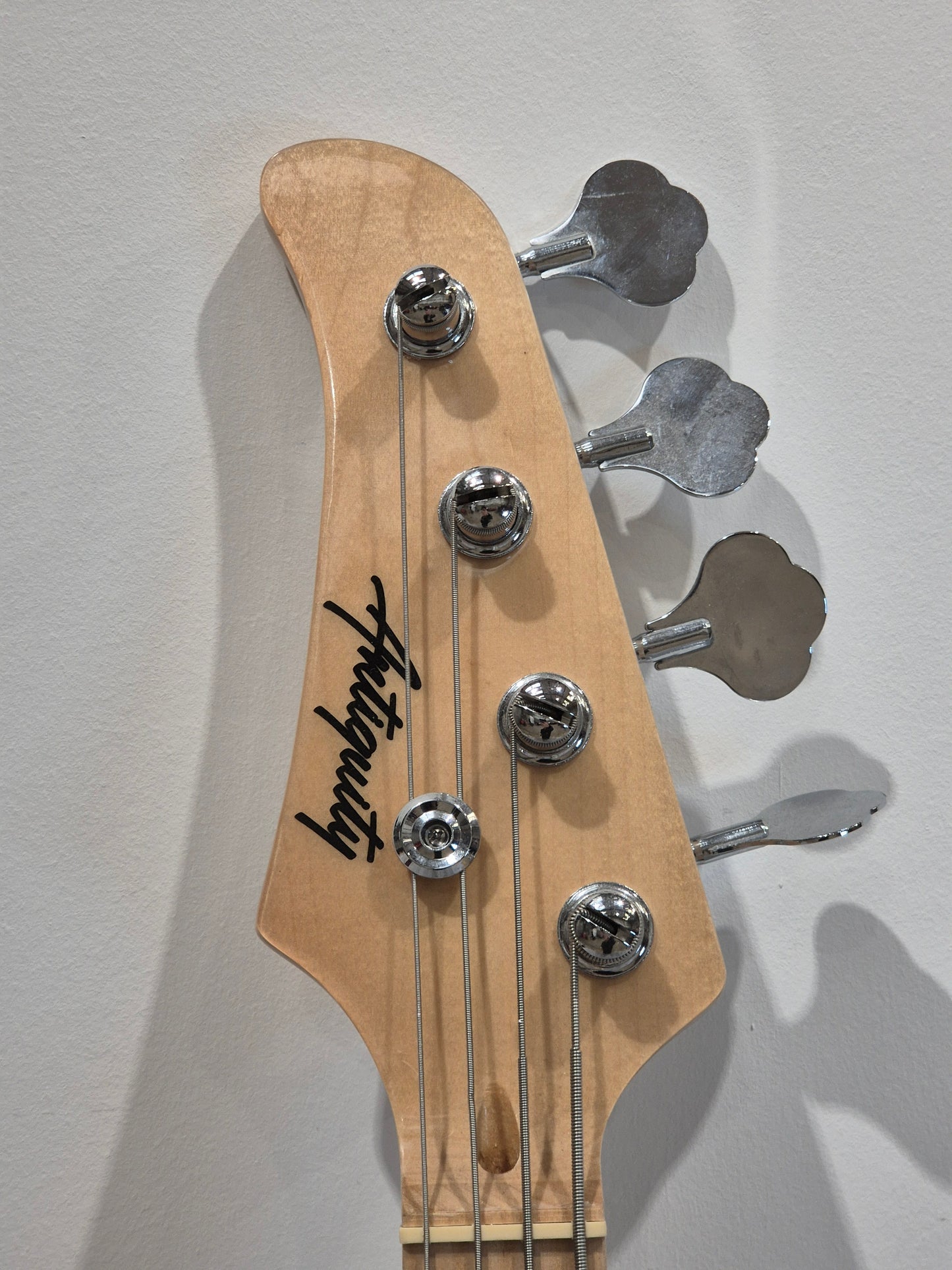 Antiquity AQ-PB Bass Guitar - Left Handed - Black