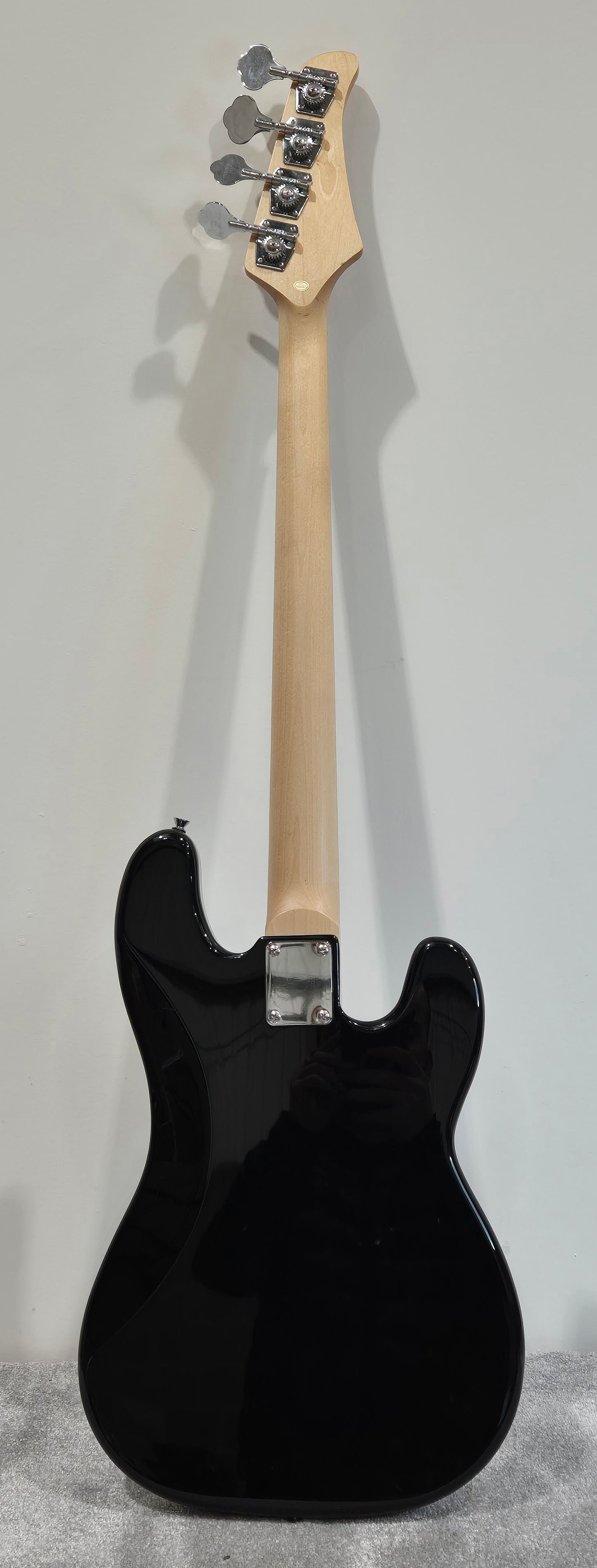 Antiquity AQ-PB Bass Guitar - Left Handed - Black
