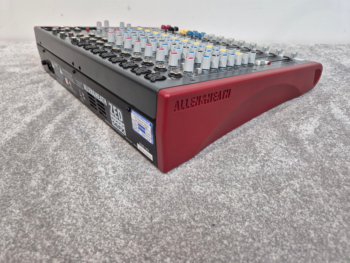 Allen & Heath ZED Sixty-14FX - 14-Channel Studio Mixer w/ Hard Case RRP £499