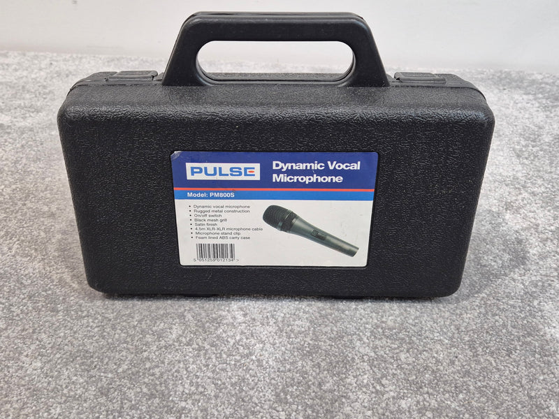 Pulse PM800S - Dynamic Vocal Microphone w/ Carry Case - image 1