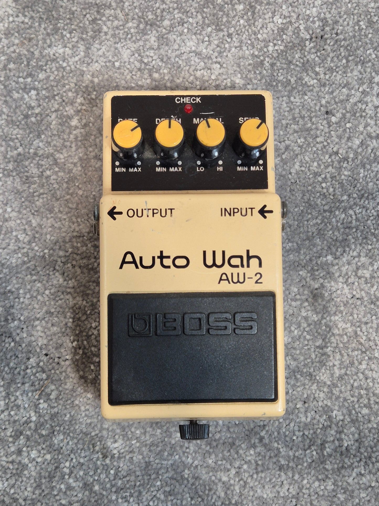 Boss AW-2 Auto Wah - Guitar Effects Pedal