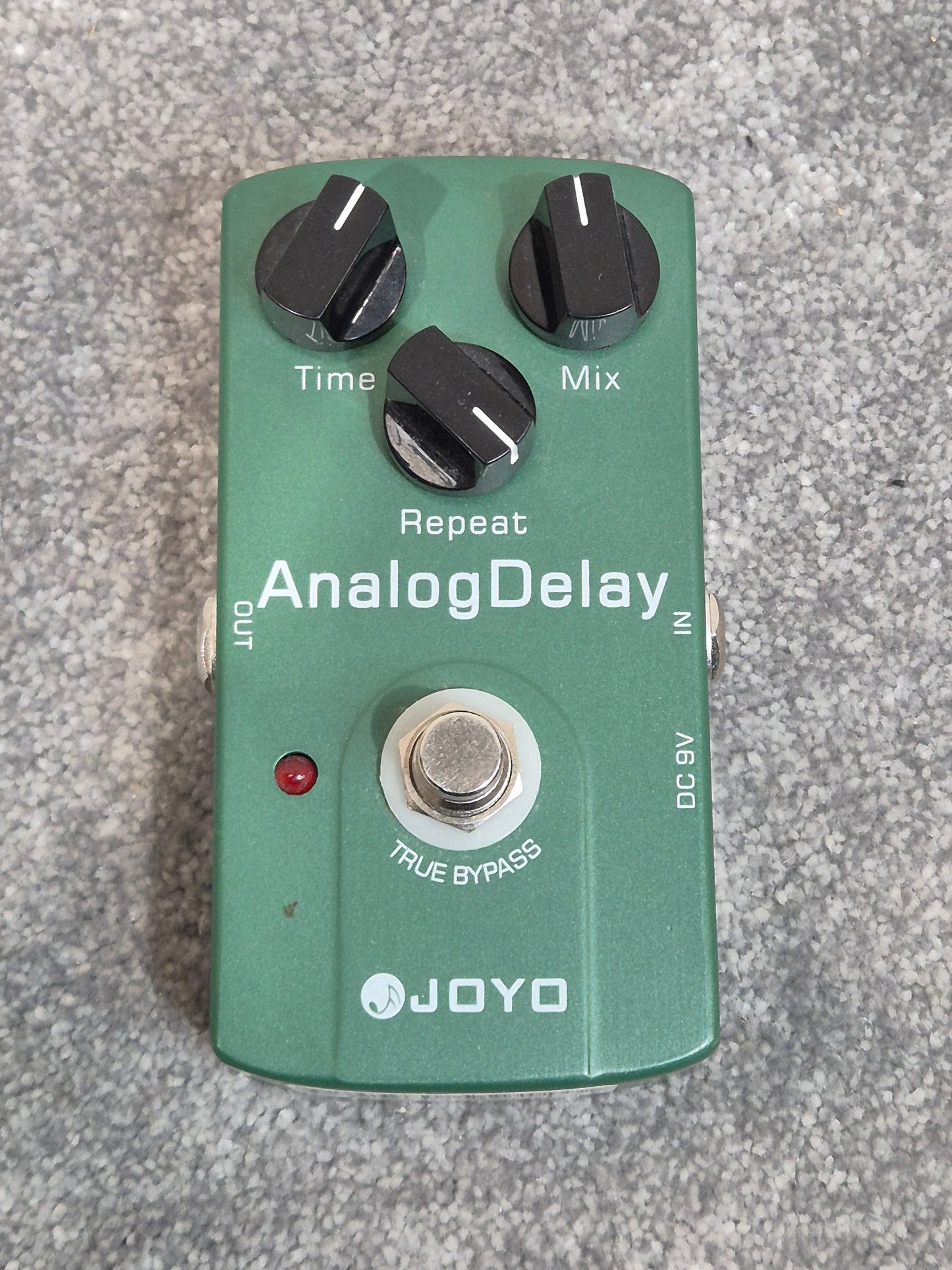 JOYO JF-33 Analog Delay - Guitar Effect Pedal - Green