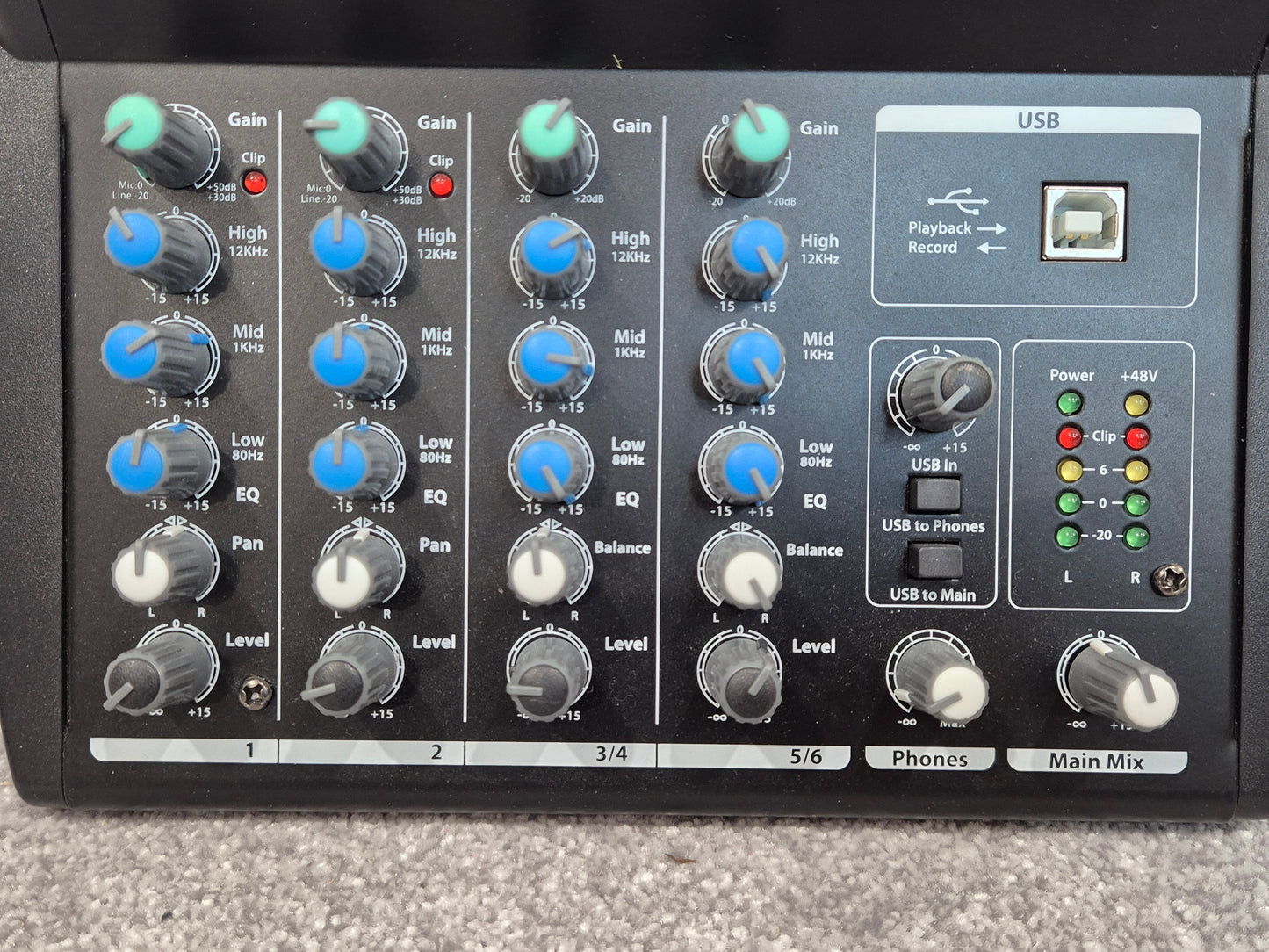 Wharfedale Connect 802 - Powerful and Versatile USB Mixer - RRP £89
