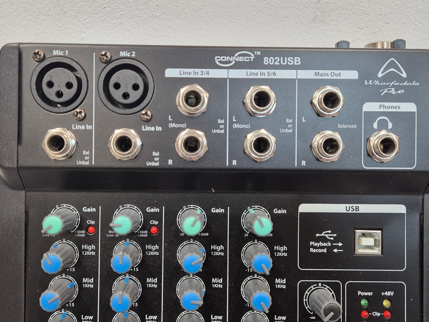 Wharfedale Connect 802 - Powerful and Versatile USB Mixer - RRP £89