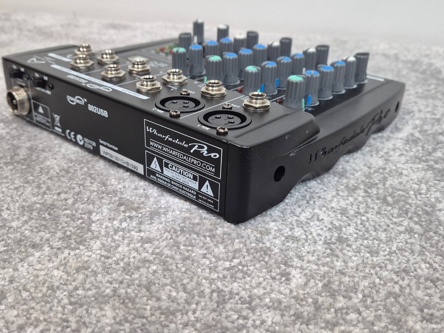 Wharfedale Connect 802 - Powerful and Versatile USB Mixer - RRP £89