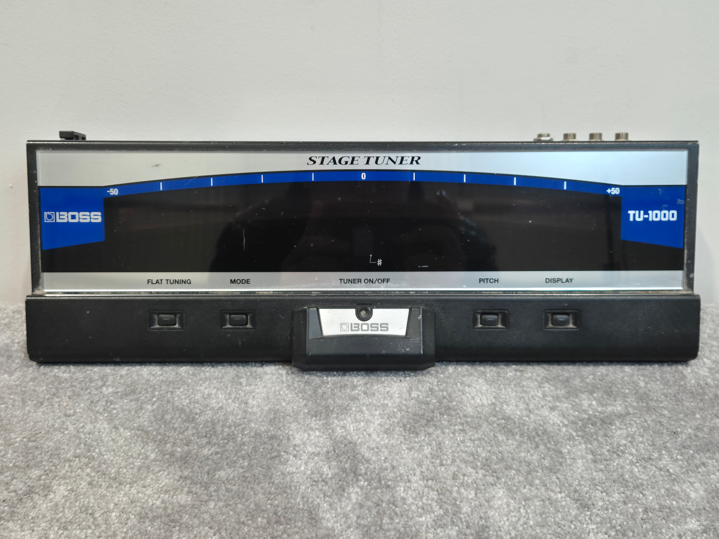 Boss Stage Tuner TU1000 - High-Intensity LED Meter Tuner