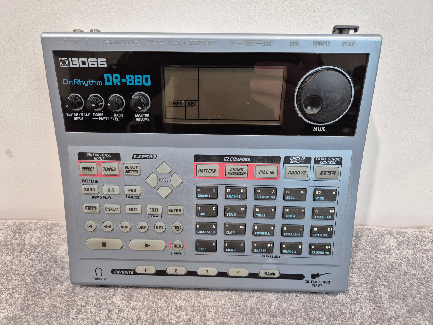 Boss Dr Rhythm DR-880 - 440-Sounds Drum Machine