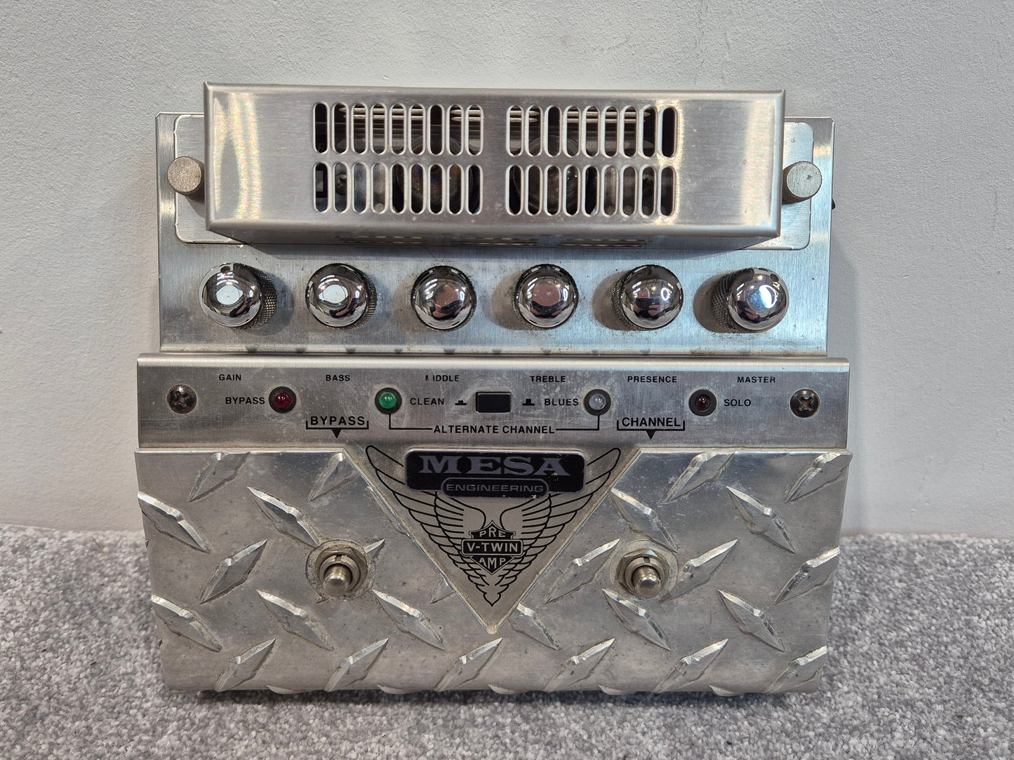 Mesa V Twin Amp - All-Tube Dual Channel Preamp Pedal