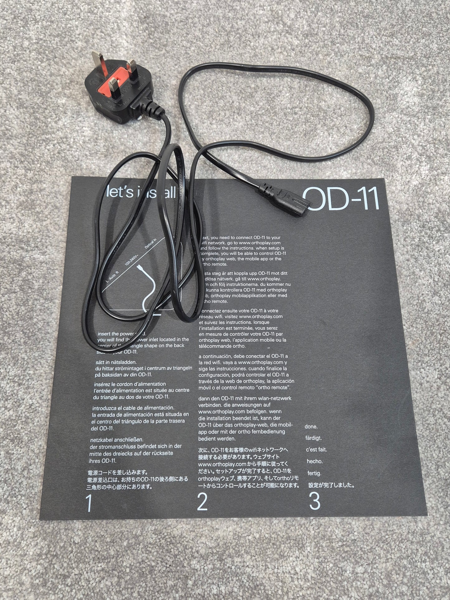 Teenage Engineering The OD-11 - Wireless Speaker w/ Original Box