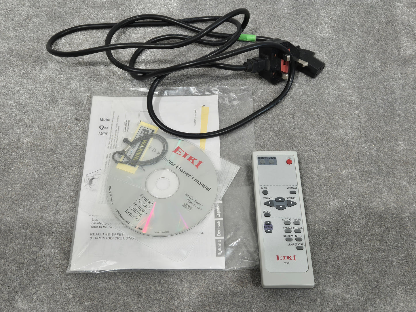 Eiki LC-XB21A Projector - Projector Lamp with Module w/ Flight Case
