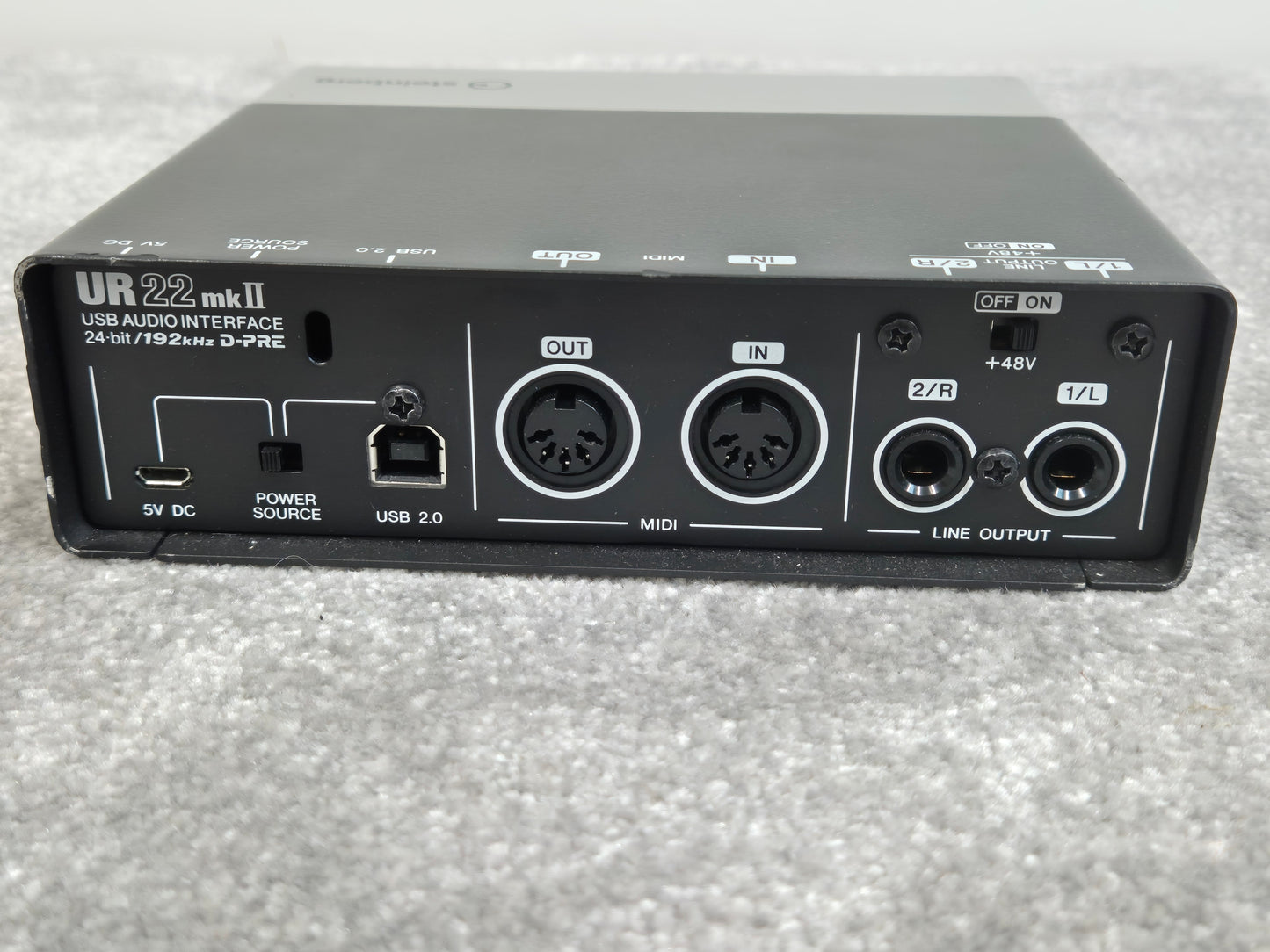 Steinberg UR22 MKII - Two-Input, Two-Output USB 2.0 Audio Interface