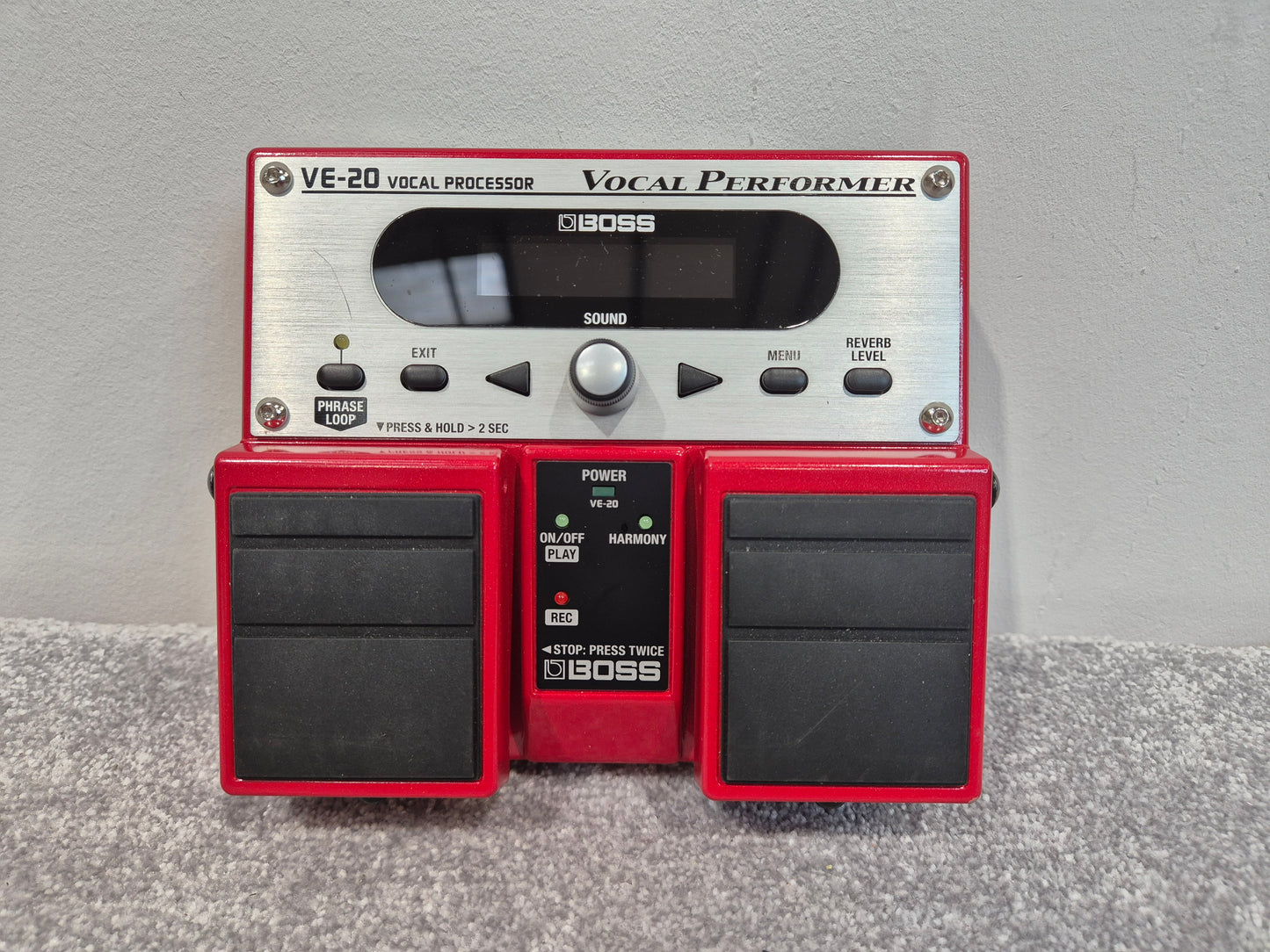 Boss VE20 Vocal Performer - Multi-Effects Stompbox w/ Original Box
