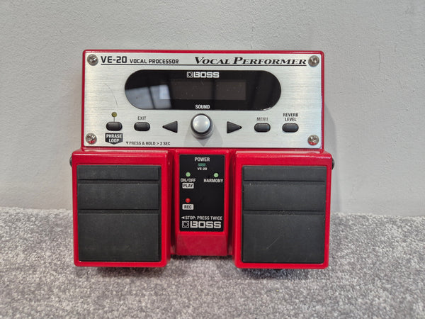 Boss VE20 Vocal Performer - Multi-Effects Stompbox w/ Original Box