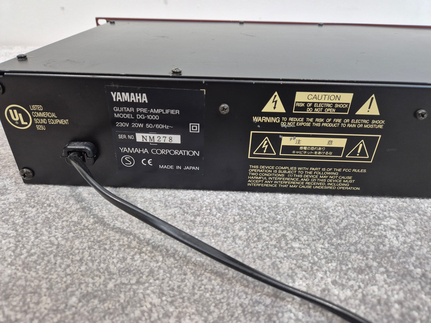 Yamaha DG-1000 - Guitar Preamp and Amp Modeller