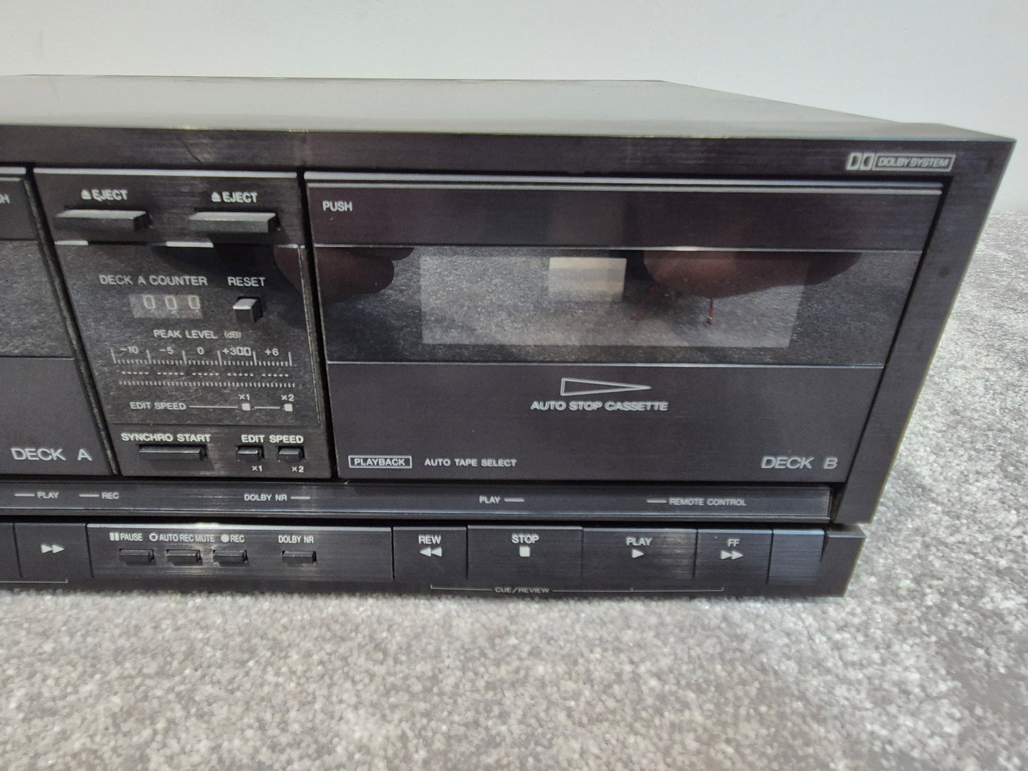 Technics RS-X911 - Stereo Double Cassette Deck (Read Description)