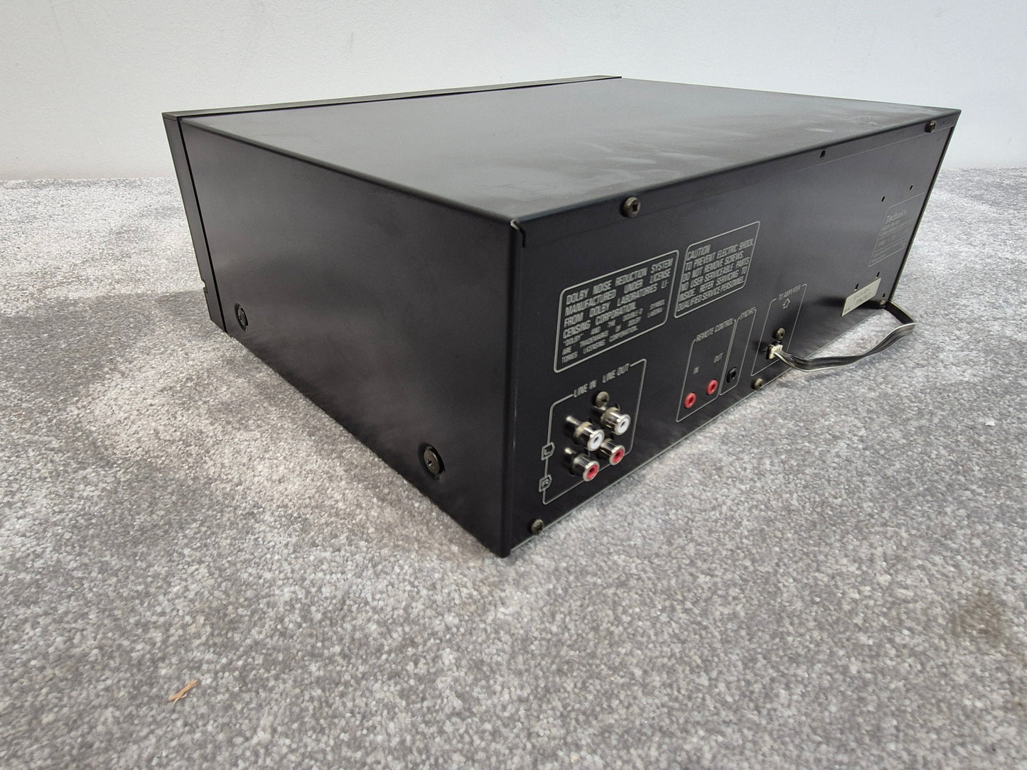 Technics RS-X911 - Stereo Double Cassette Deck (Read Description)