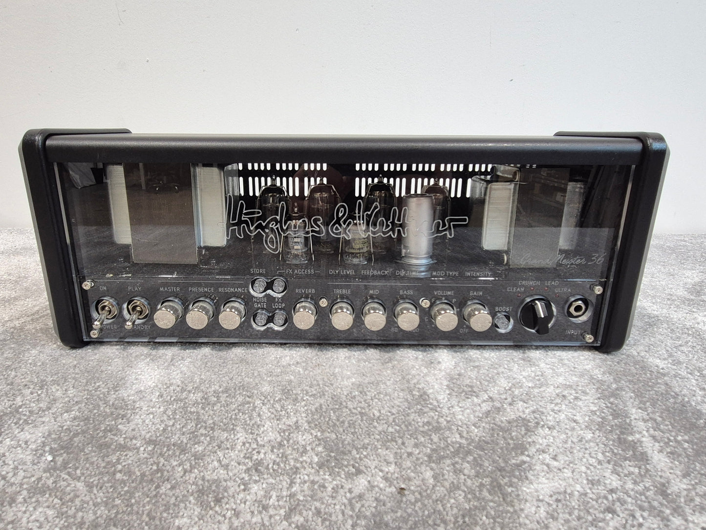 Hughes & Kettner GrandMeister 36 Guitar Amp w/ FSM432 MK III Footswitch and 2x TM112 Speaker Cabs