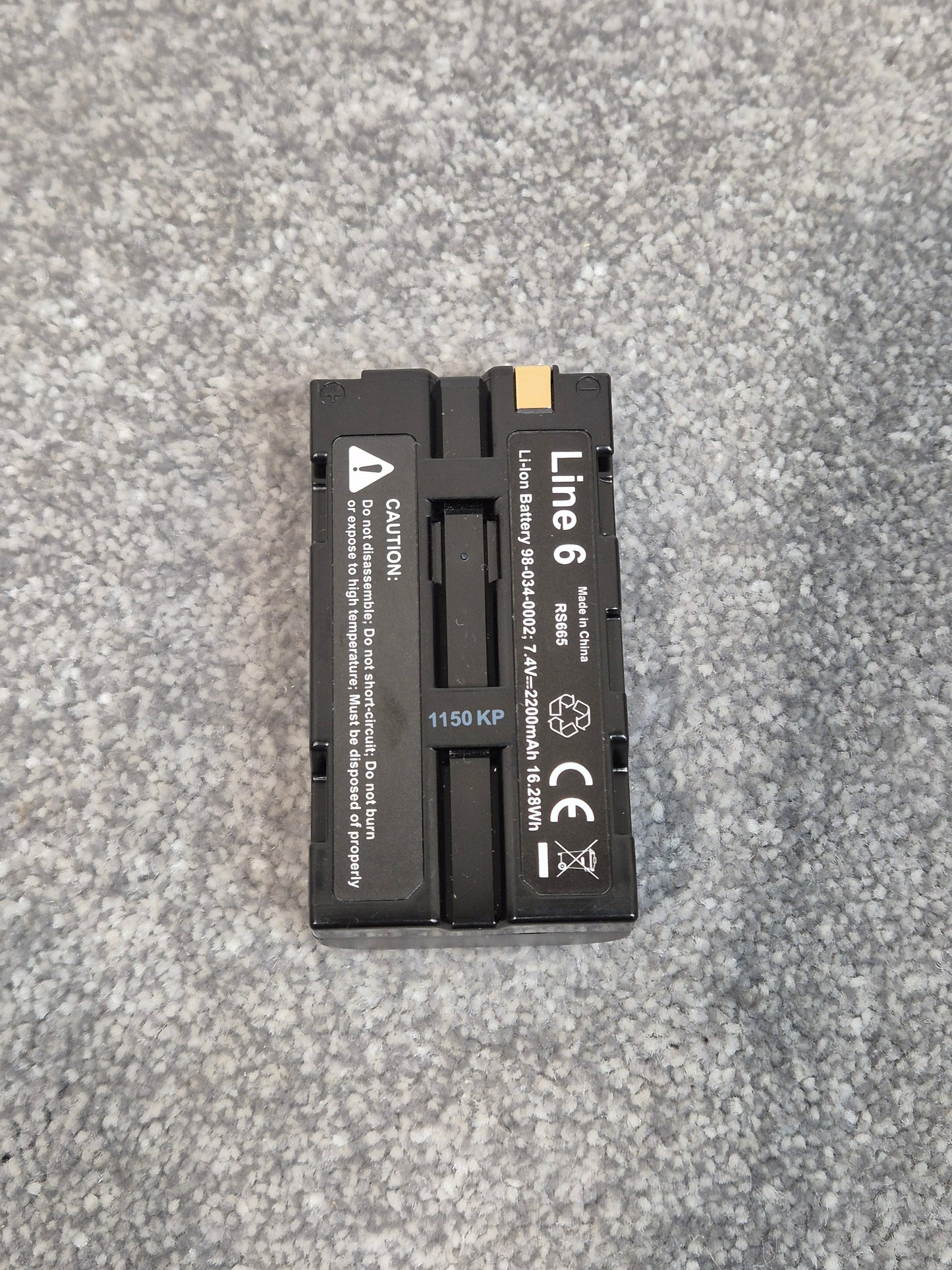 Line 6 JTV Battery- Li-Ion Battery for JTV/Variax Standard/Shuriken Guitars