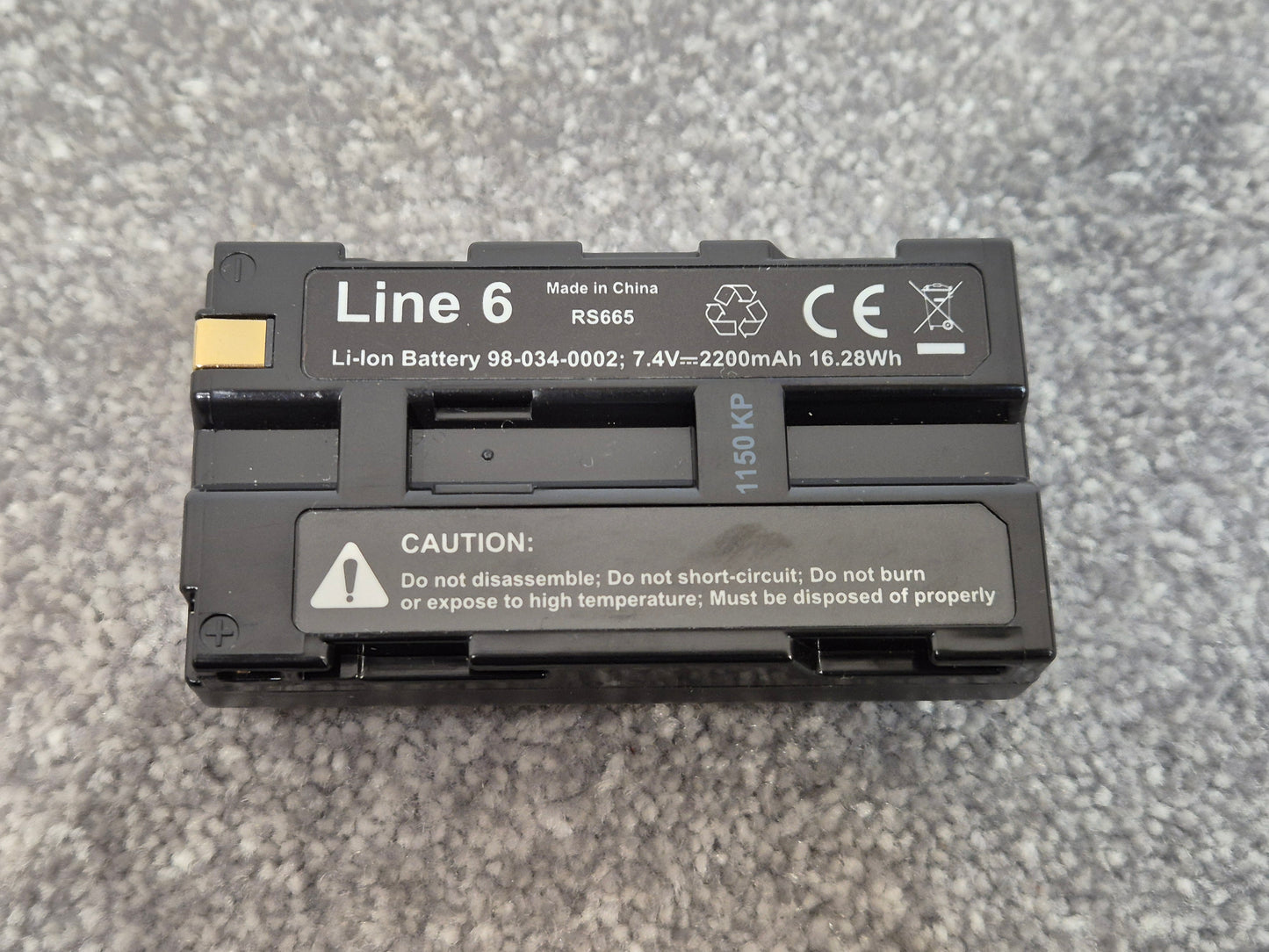 Line 6 JTV Battery- Li-Ion Battery for JTV/Variax Standard/Shuriken Guitars
