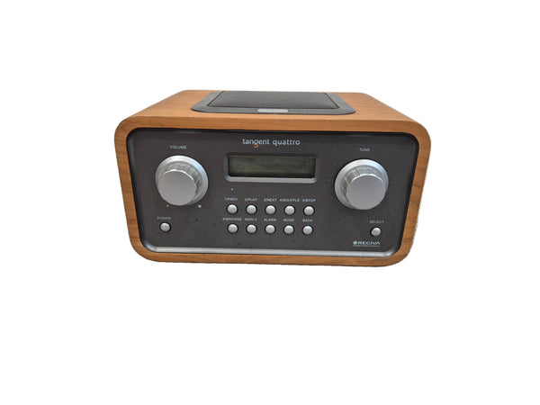 Tangent Quattro MK2 Internet Radio - Retro Design - Excellent w/ Power Supply