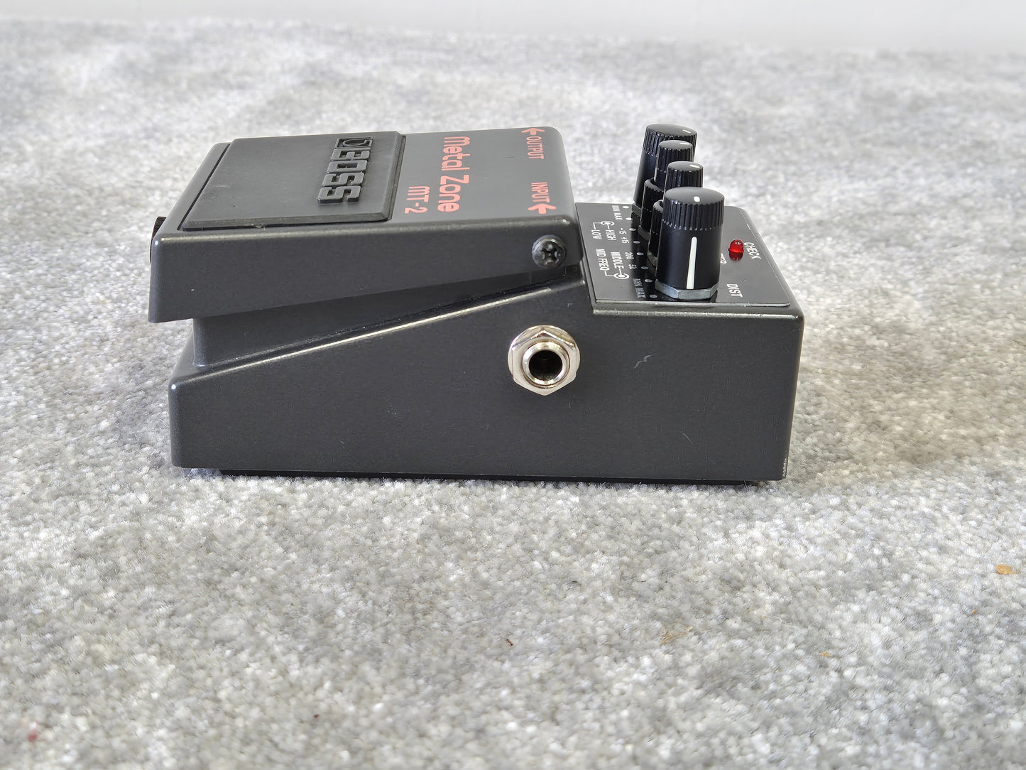 Boss MT-2 Metal Zone - Heavy Metal/Rock Distortion Pedal w/Power Cable