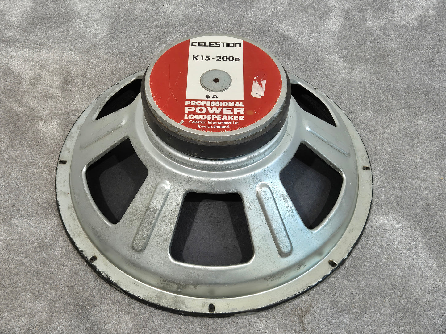 Celestion K15-200E - 200-watts Vintage Loudspeaker w/ Speaker Cover