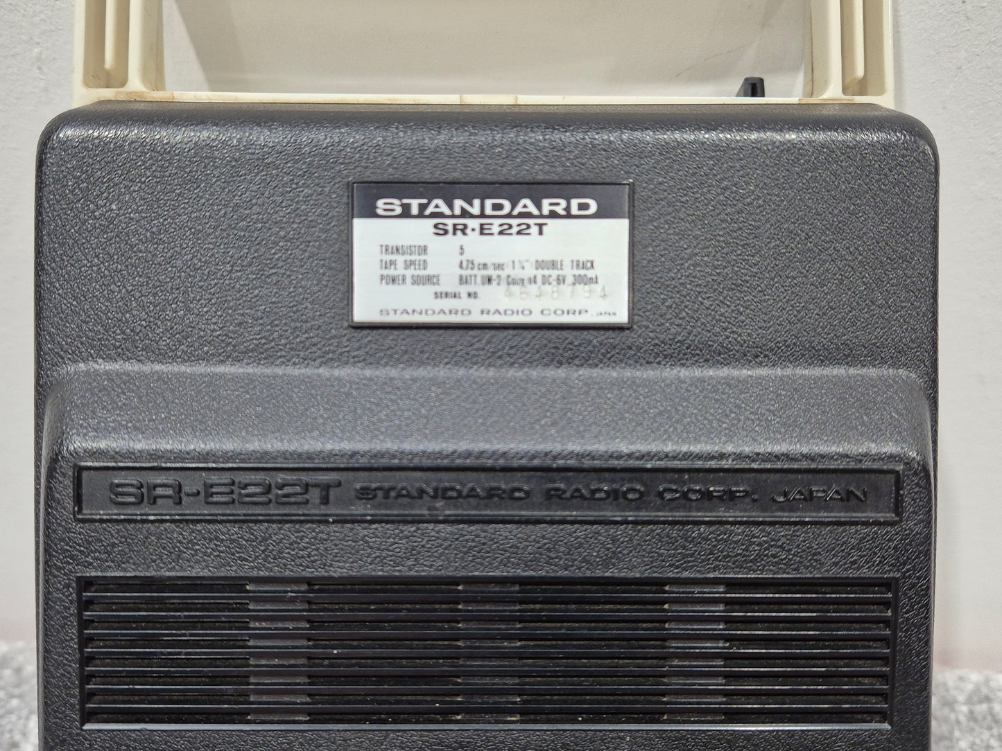 Tiny Pal SR-E22T - Reel-To-Reel Tape Recorder From The 1960s