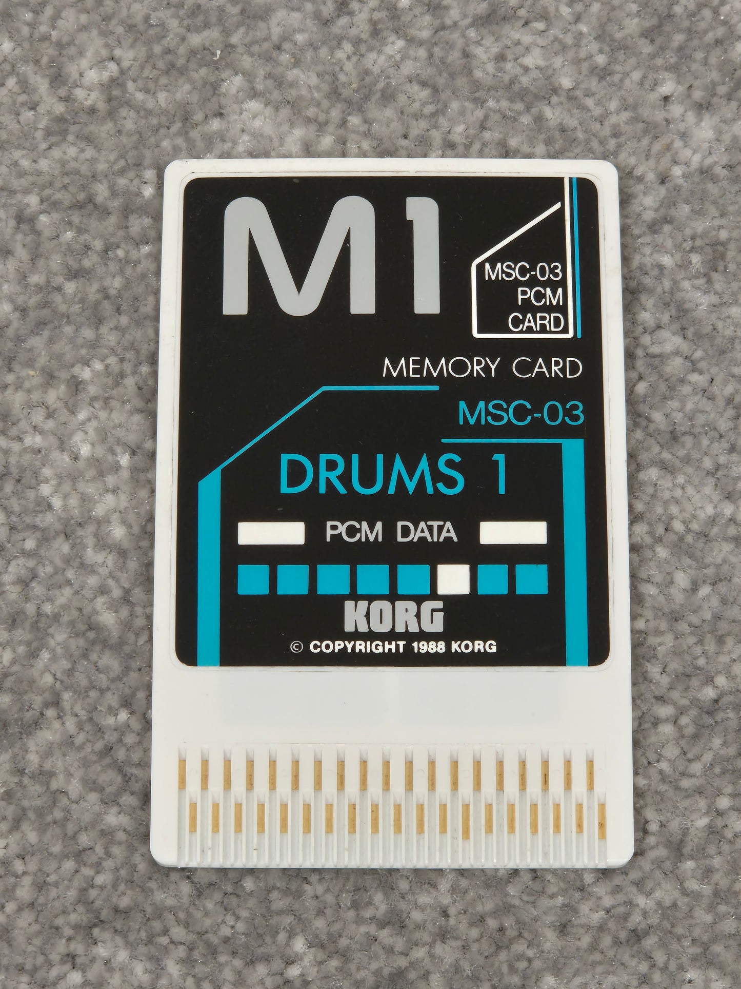 Korg M1 MSC-03 - PCM Sound Library Expander