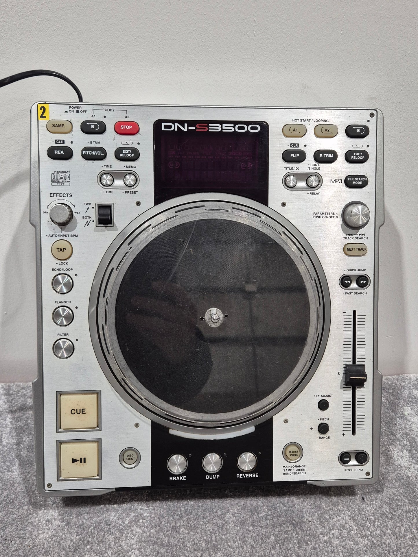 Denon DN-S3500 - Tabletop CD/MP3 Player