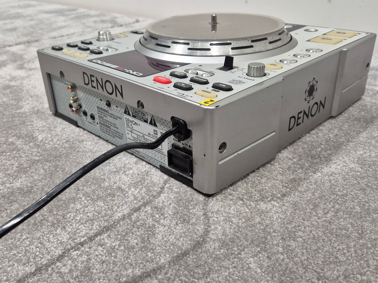 Denon DN-S3500 - Tabletop CD/MP3 Player
