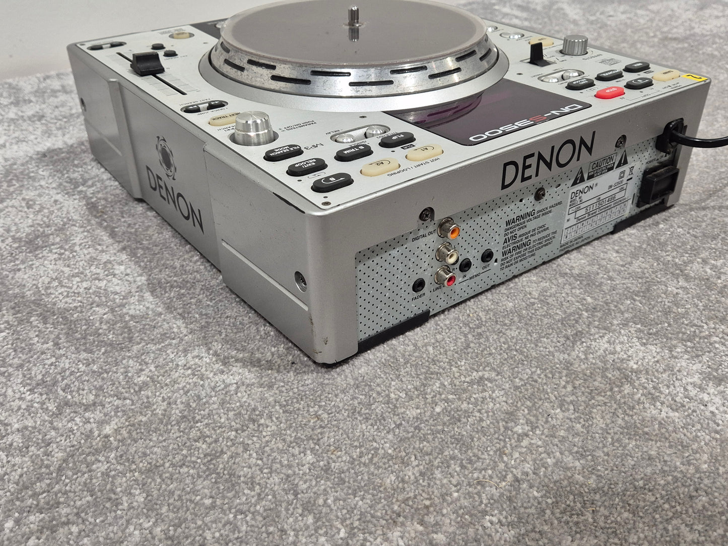 Denon DN-S3500 - Tabletop CD/MP3 Player